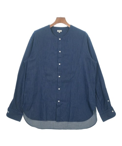 SCYE(サイ)カジュアルシャツ 紺 サイズ:40(L位)/2200672363023