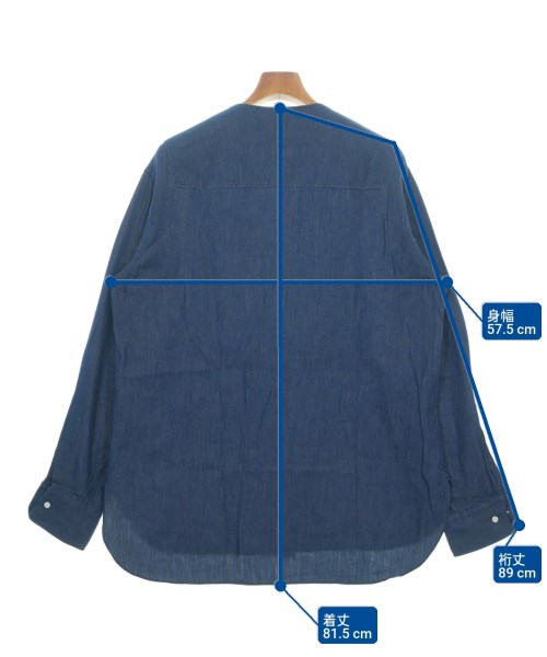 SCYE（サイ）カジュアルシャツ 紺 サイズ:40(L位) メンズ/2200672363023