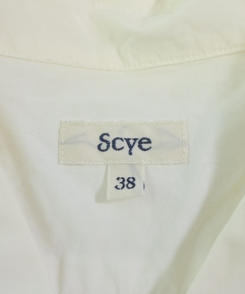SCYE（サイ）カジュアルシャツ 白 サイズ:38(M位) メンズ/2200677057040