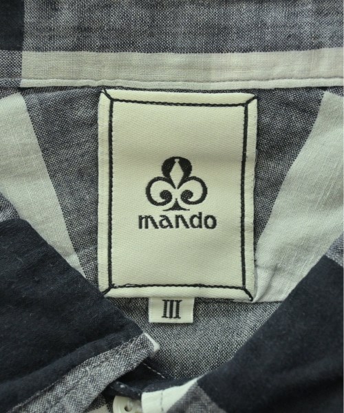 mando（マンド）カジュアルシャツ グレー サイズ:3(L位) メンズ/2200497636074