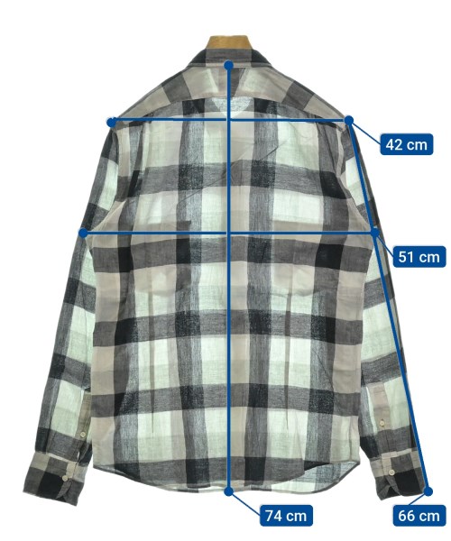 mando（マンド）カジュアルシャツ グレー サイズ:3(L位) メンズ/2200497636074