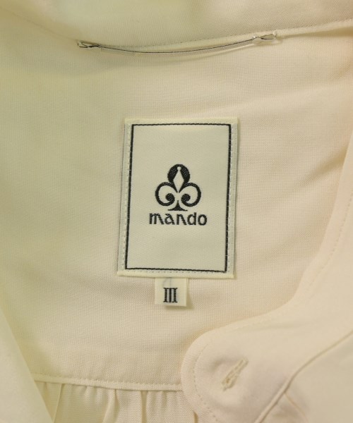 mando（マンド）カジュアルシャツ 白 サイズ:3(L位) メンズ/2200610964718