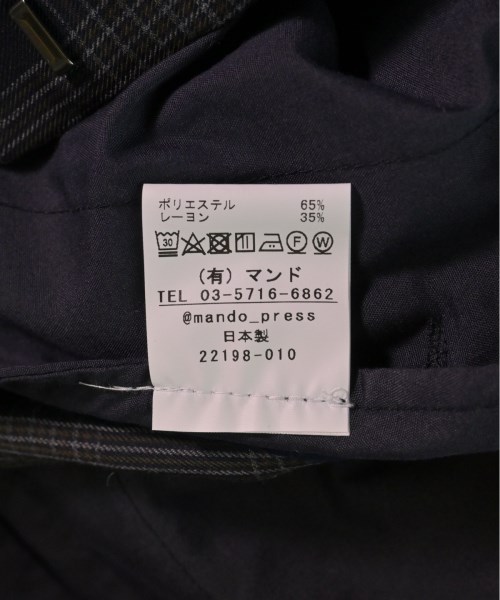 mando（マンド）その他 紺 サイズ:1(S位) メンズ/2200526384075