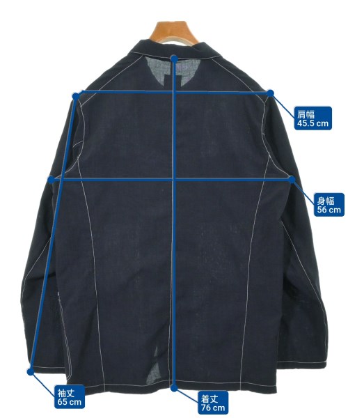 mando（マンド）カジュアルジャケット 紺 サイズ:3(L位) メンズ/2200622671031