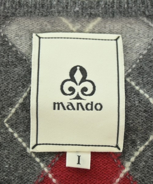 mando（マンド）ニット・セーター グレー サイズ:1(S位) メンズ/2200608986067