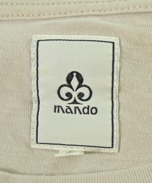 mando（マンド）Tシャツ・カットソー ベージュ サイズ:1(S位) メンズ/2200713058109