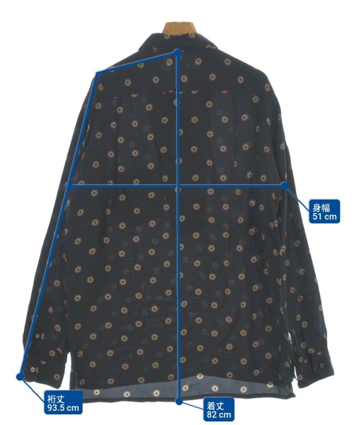 mando（マンド）カジュアルシャツ 黒 サイズ:3(L位) メンズ/2200645192216