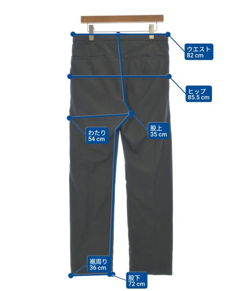 mando（マンド）スラックス グレー サイズ:3(L位) メンズ/2200652423129