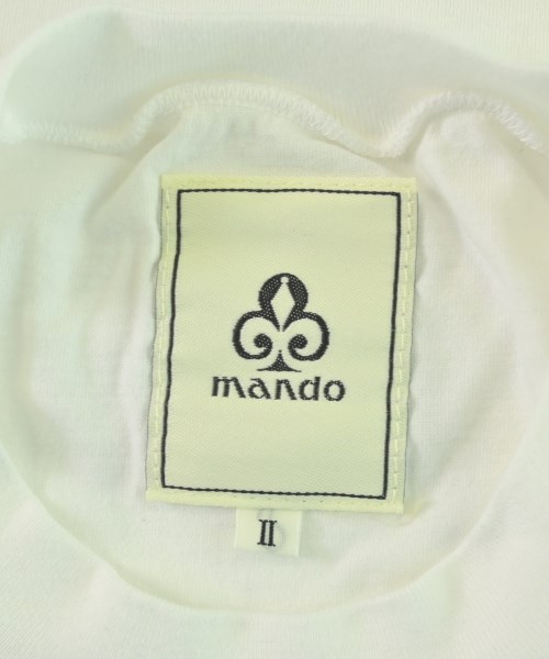 mando（マンド）Tシャツ・カットソー 白 サイズ:2(M位) メンズ/2200698959019