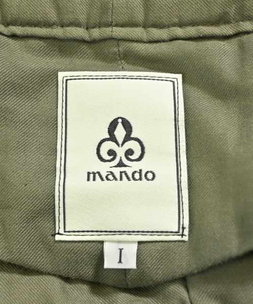 mando（マンド）カーゴパンツ カーキ サイズ:1(S位) メンズ/2200667274112