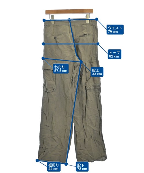 mando（マンド）カーゴパンツ カーキ サイズ:1(S位) メンズ/2200667274112