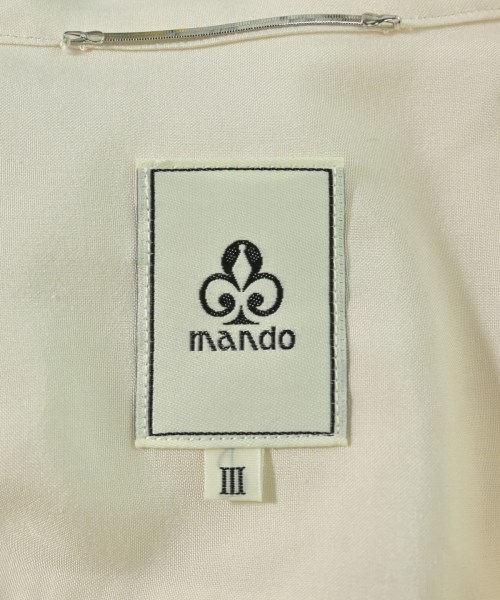 mando（マンド）カジュアルシャツ 白 サイズ:3(L位) メンズ/2200692397022