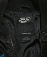 55 DSL（フィフティーファイブディーエスエル）ブルゾン 黒 サイズ:S メンズ/2200625861019