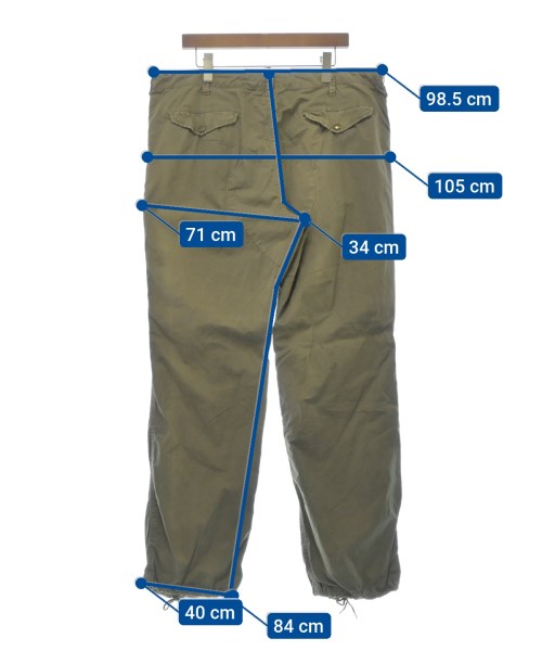 sage de cret（サージュデクレ）カーゴパンツ カーキ サイズ:XL メンズ/2200493788036