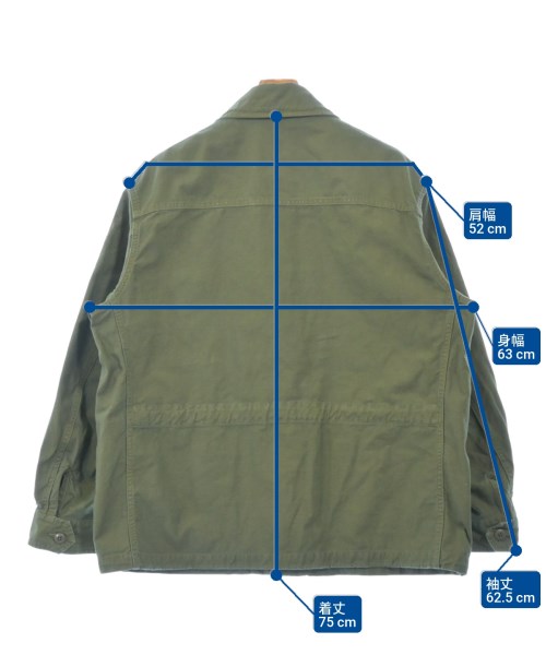 sage de cret（サージュデクレ）ミリタリーブルゾン カーキ サイズ:M メンズ/2200639606064