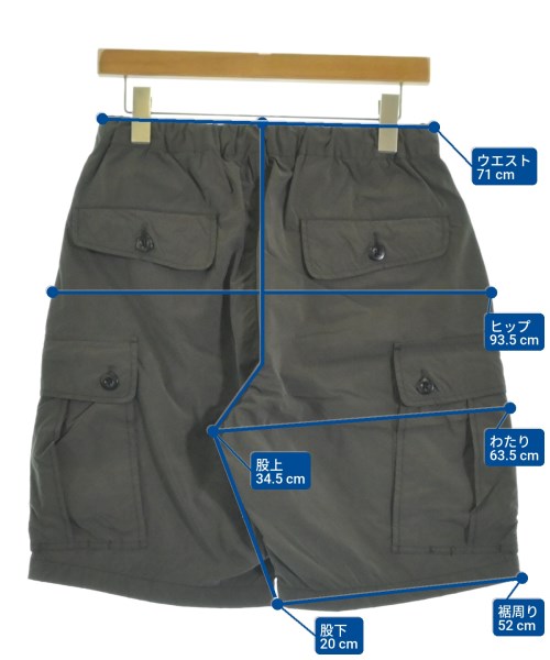 sage de cret（サージュデクレ）ショートパンツ 茶 サイズ:S メンズ/2200664787035