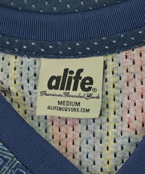 alife（エーライフ）Tシャツ・カットソー 青 サイズ:M メンズ/2200699896177