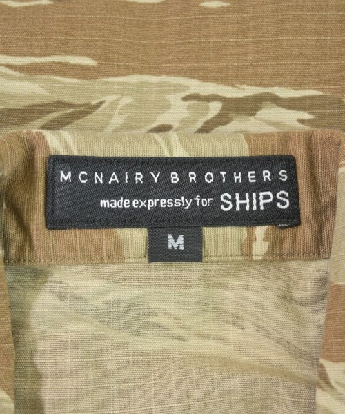 MCNAIRY BROTHERS（マクナリー　ブラザーズ）カジュアルシャツ ベージュ サイズ:M メンズ/2200663233045