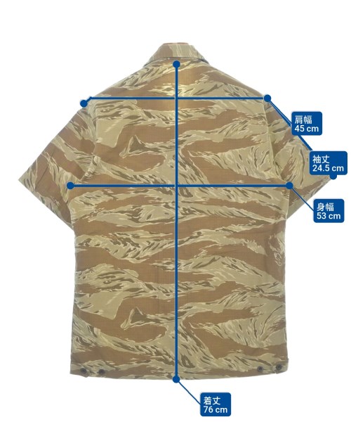 MCNAIRY BROTHERS（マクナリー　ブラザーズ）カジュアルシャツ ベージュ サイズ:M メンズ/2200663233045