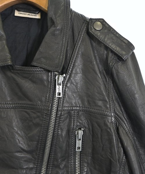 DKNY JEANS（ディーケーエヌワイ　ジーンズ）ライダース 黒 サイズ:M レディース/2200626223137