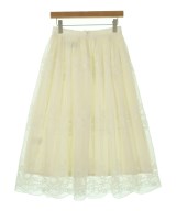 Laula（ラウラ）ロング・マキシ丈スカート 白 サイズ:M レディース/2200665175046