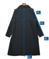 Les Prairies de Paris（レプレリードパリ）ステンカラーコート 紺 サイズ:1(S位) レディース/2200650479012