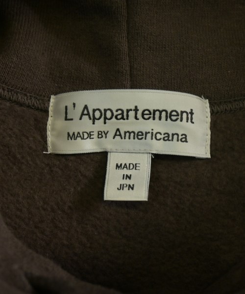 Americana（アメリカーナ）パーカー 茶 サイズ:F レディース/2200620255073