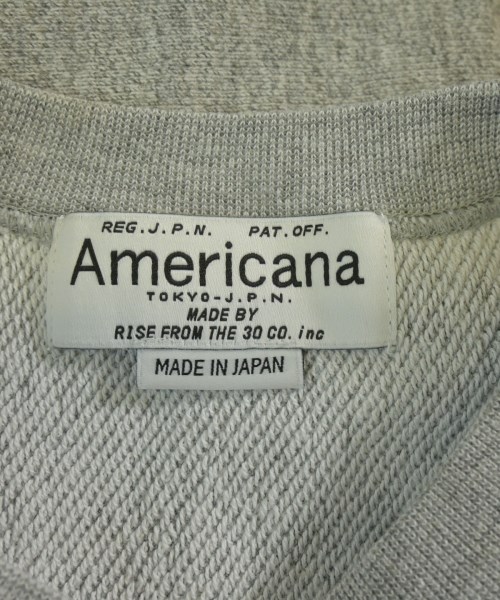 Americana（アメリカーナ）スウェット グレー サイズ:M レディース/2200612633100