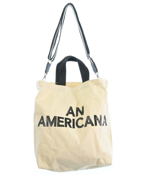 Americana（アメリカーナ）トートバッグ 白 サイズ:- レディース/2200623677094