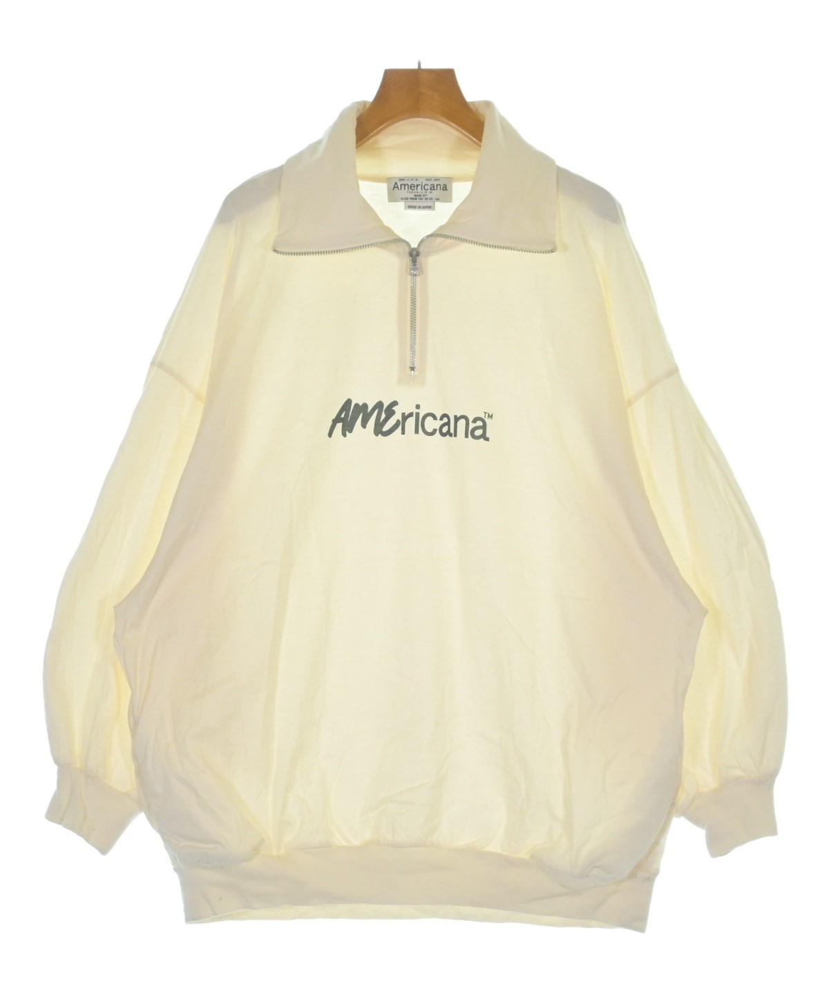 Americana（アメリカーナ）Tシャツ・カットソー 白 サイズ:F