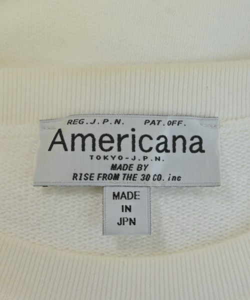 Americana（アメリカーナ）スウェット 白 サイズ:M レディース/2200622379012