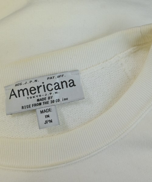Americana（アメリカーナ）スウェット 白 サイズ:M レディース/2200622379012