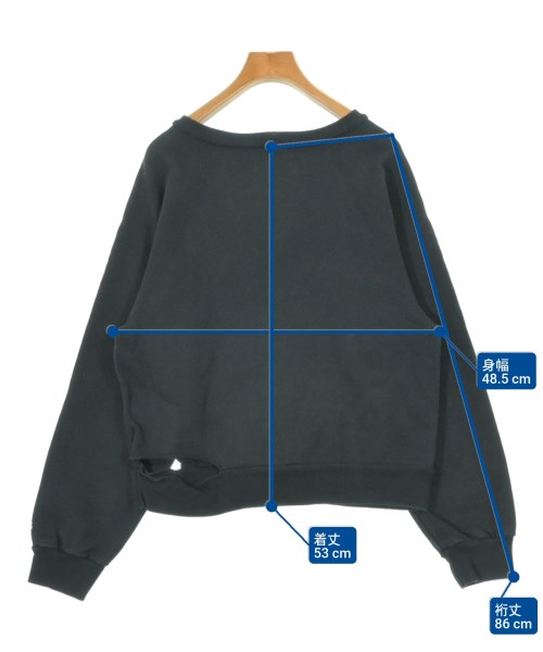 Americana（アメリカーナ）スウェット 黒 サイズ:F レディース/2200622013046