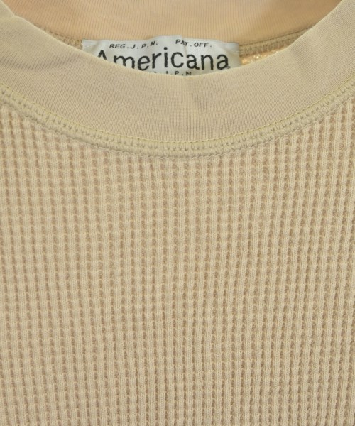 Americana（アメリカーナ）Tシャツ・カットソー ベージュ サイズ:F レディース/2200635844057