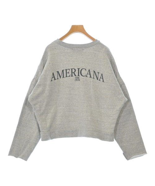 Americana（アメリカーナ）スウェット グレー サイズ:F レディース/2200626538217