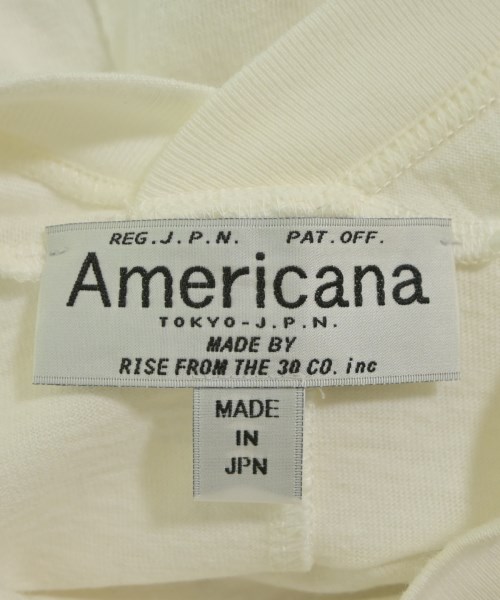 Americana（アメリカーナ）Tシャツ・カットソー 白 サイズ:-(L位) レディース/2200624862055