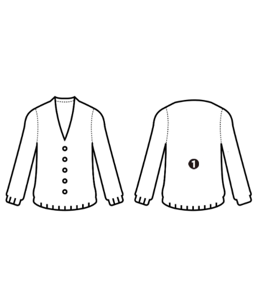 Americana（アメリカーナ）カーディガン ベージュ サイズ:F レディース/2200641100024