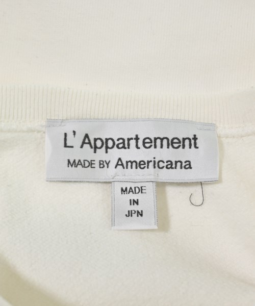 Americana（アメリカーナ）スウェット 白 サイズ:F レディース/2200641361050