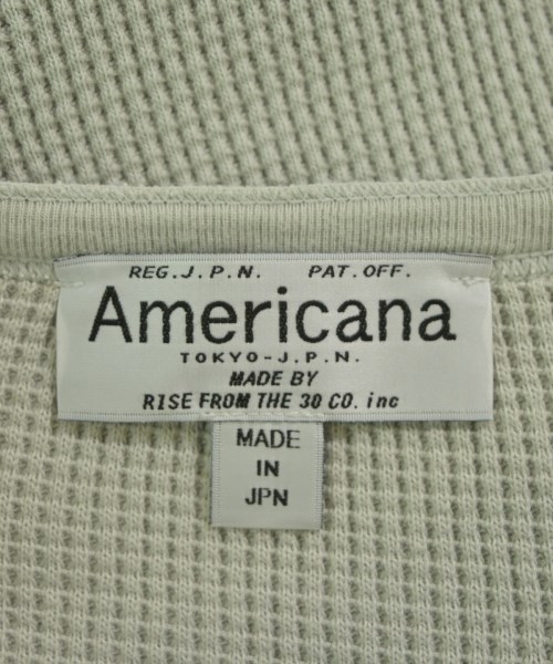 Americana（アメリカーナ）Tシャツ・カットソー グレー サイズ:F レディース/2200641573088