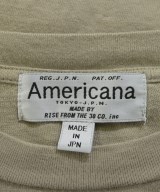 Americana（アメリカーナ）Tシャツ・カットソー ベージュ サイズ:F レディース/2200624851097