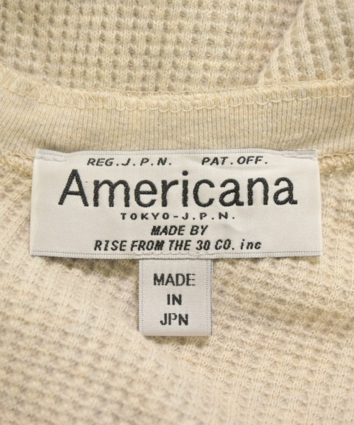 Americana（アメリカーナ）Tシャツ・カットソー ベージュ サイズ:F レディース/2200624816058