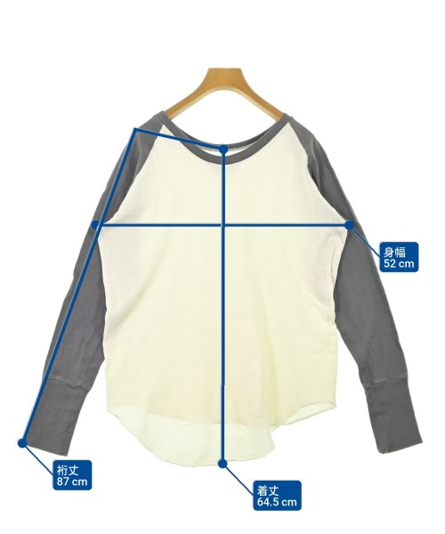 Americana（アメリカーナ）Tシャツ・カットソー 白 サイズ:F レディース/2200643675032