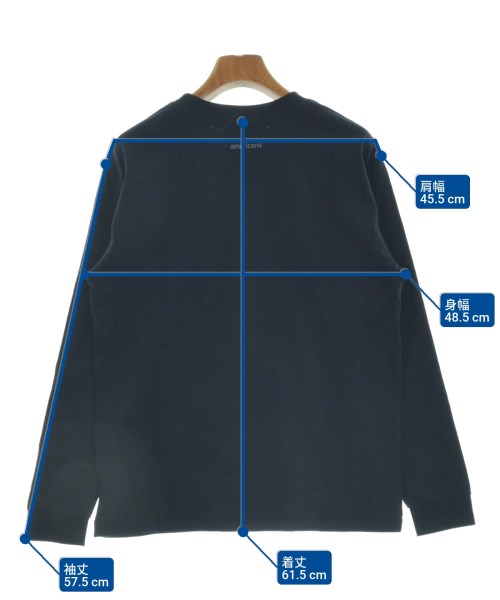 Americana（アメリカーナ）Tシャツ・カットソー 紺 サイズ:S レディース/2200644741392