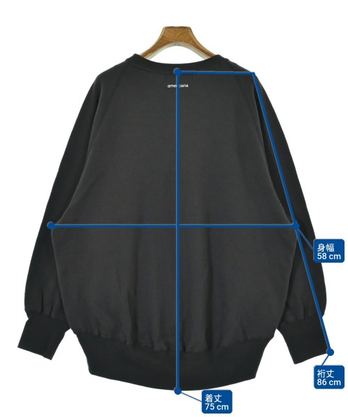 Americana（アメリカーナ）スウェット 紺 サイズ:F レディース/2200644741552