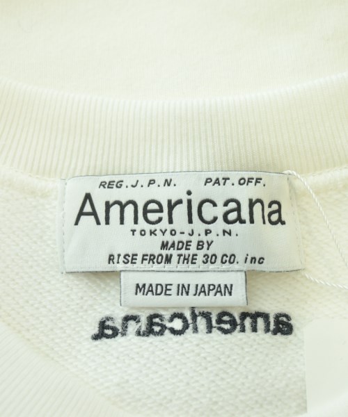 Americana（アメリカーナ）スウェット 白 サイズ:F レディース/2200644741569