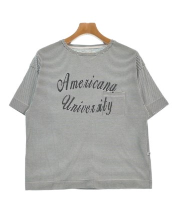 Americana（アメリカーナ）Tシャツ・カットソー 紺 サイズ:F