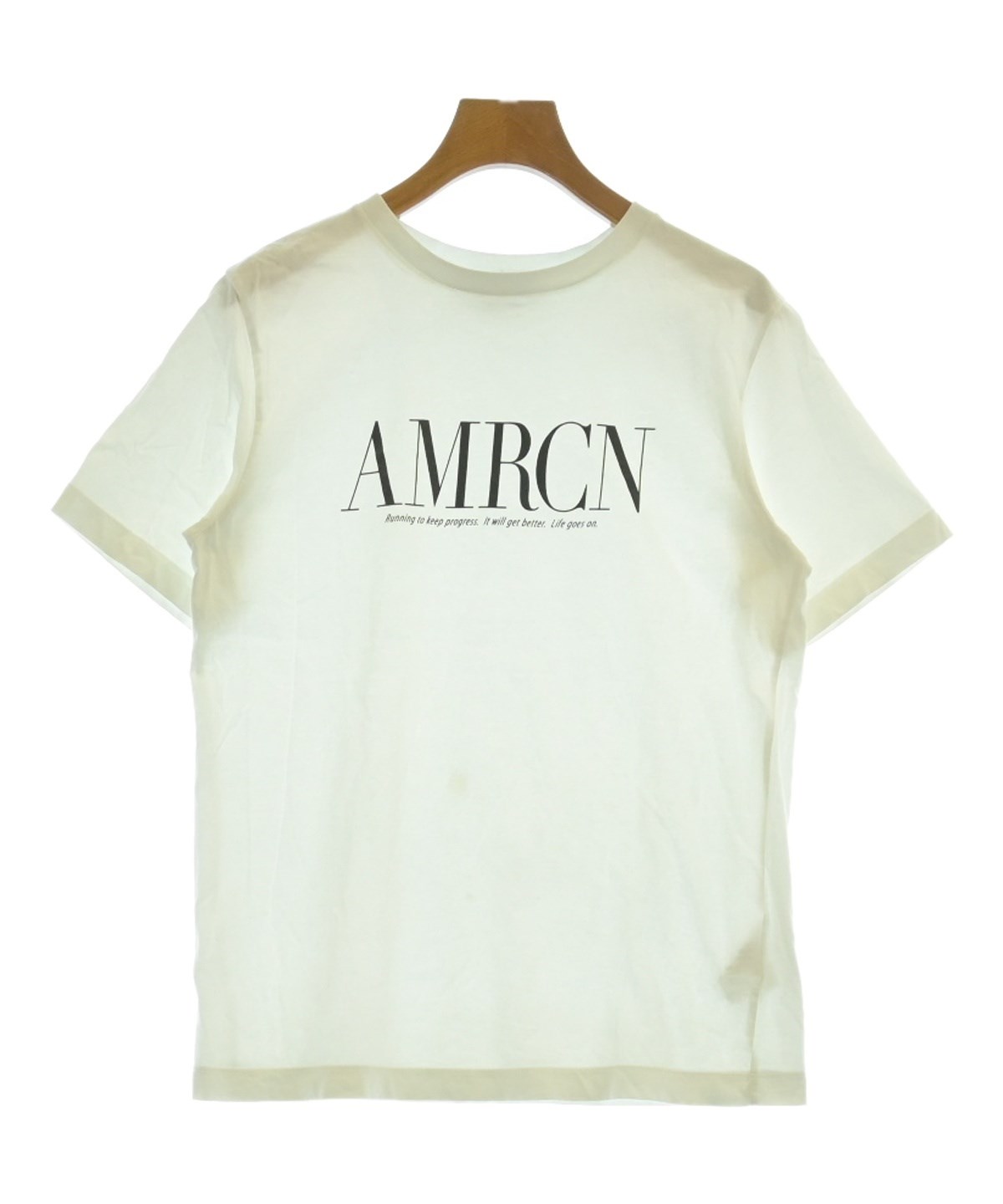 Americana（アメリカーナ）Tシャツ・カットソー 白 サイズ:-(M位
