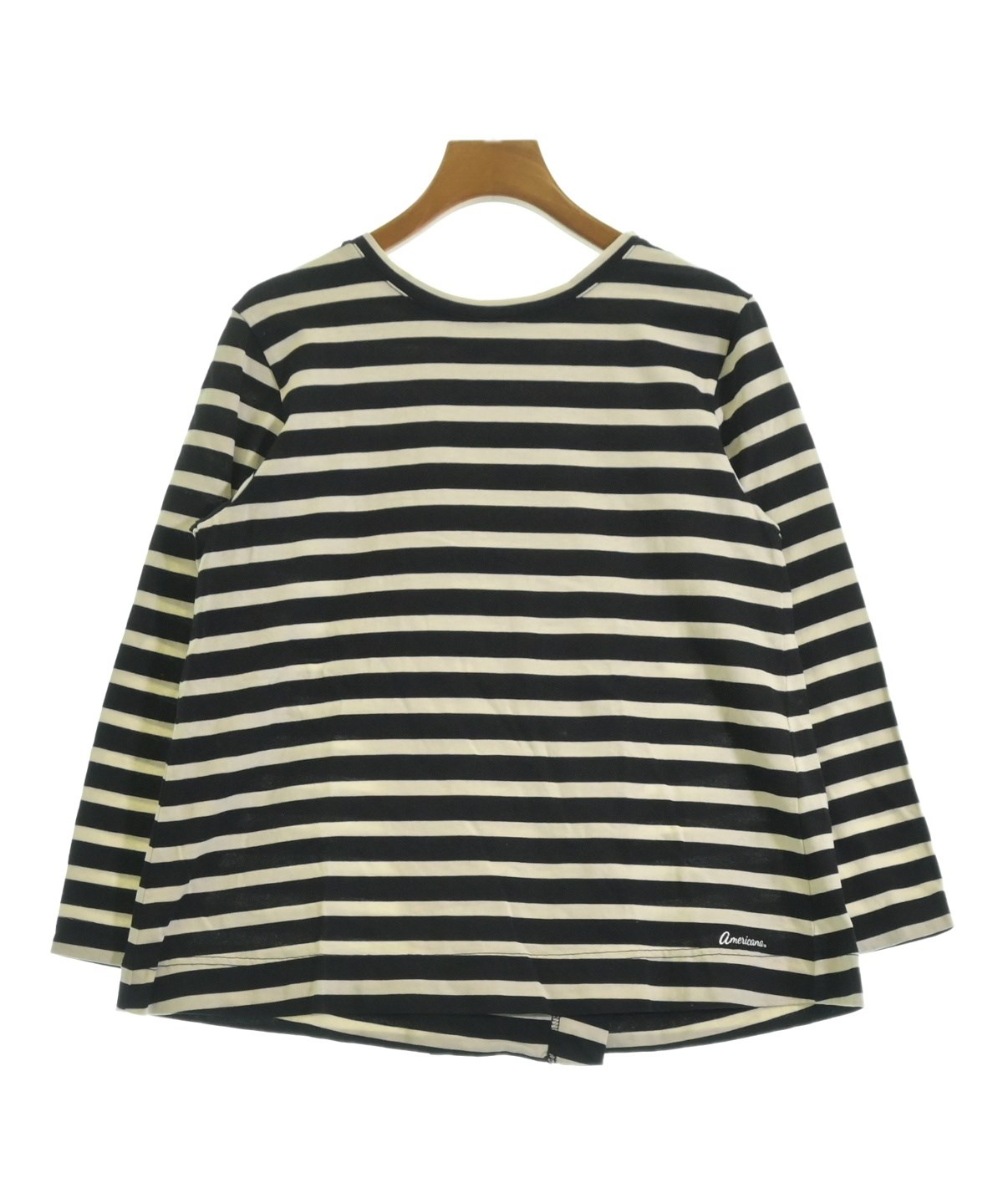 Americana（アメリカーナ）Tシャツ・カットソー 黒 サイズ:F