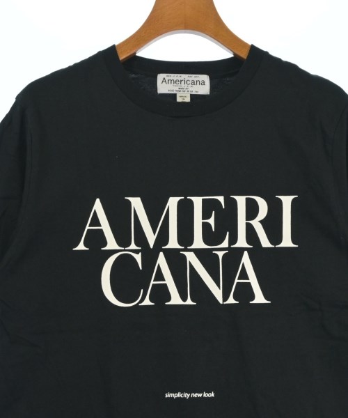 Americana（アメリカーナ）Tシャツ・カットソー 黒 サイズ:M レディース/2200620048101