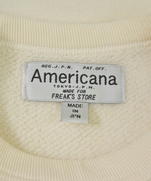 Americana（アメリカーナ）スウェット 白 サイズ:-(M位) レディース/2200624841067